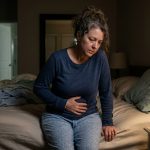 woman-applying-warm-compress-for-blepharitis-at-home